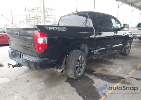 2020 Toyota Tundra Sr5 из США, поврежденный, VIN 5TFDY5F1XLX953530